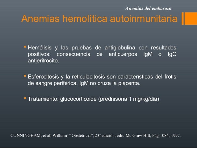 Anemia En El Embarazo