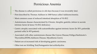 iron deficiency and megaloblastic anemia | PPTX