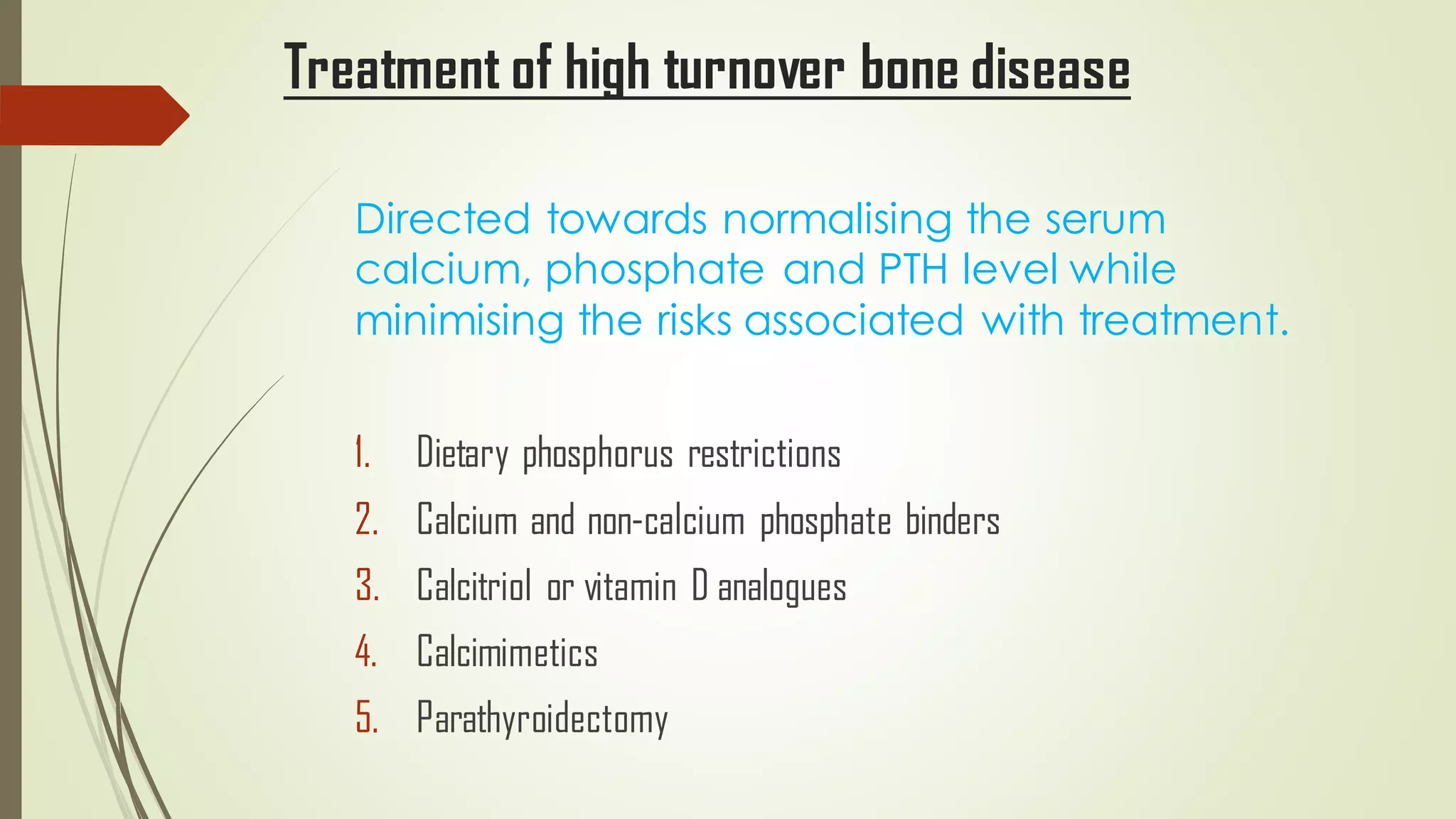 Management of Anemia in ckd and mineral bone diseases | PDF