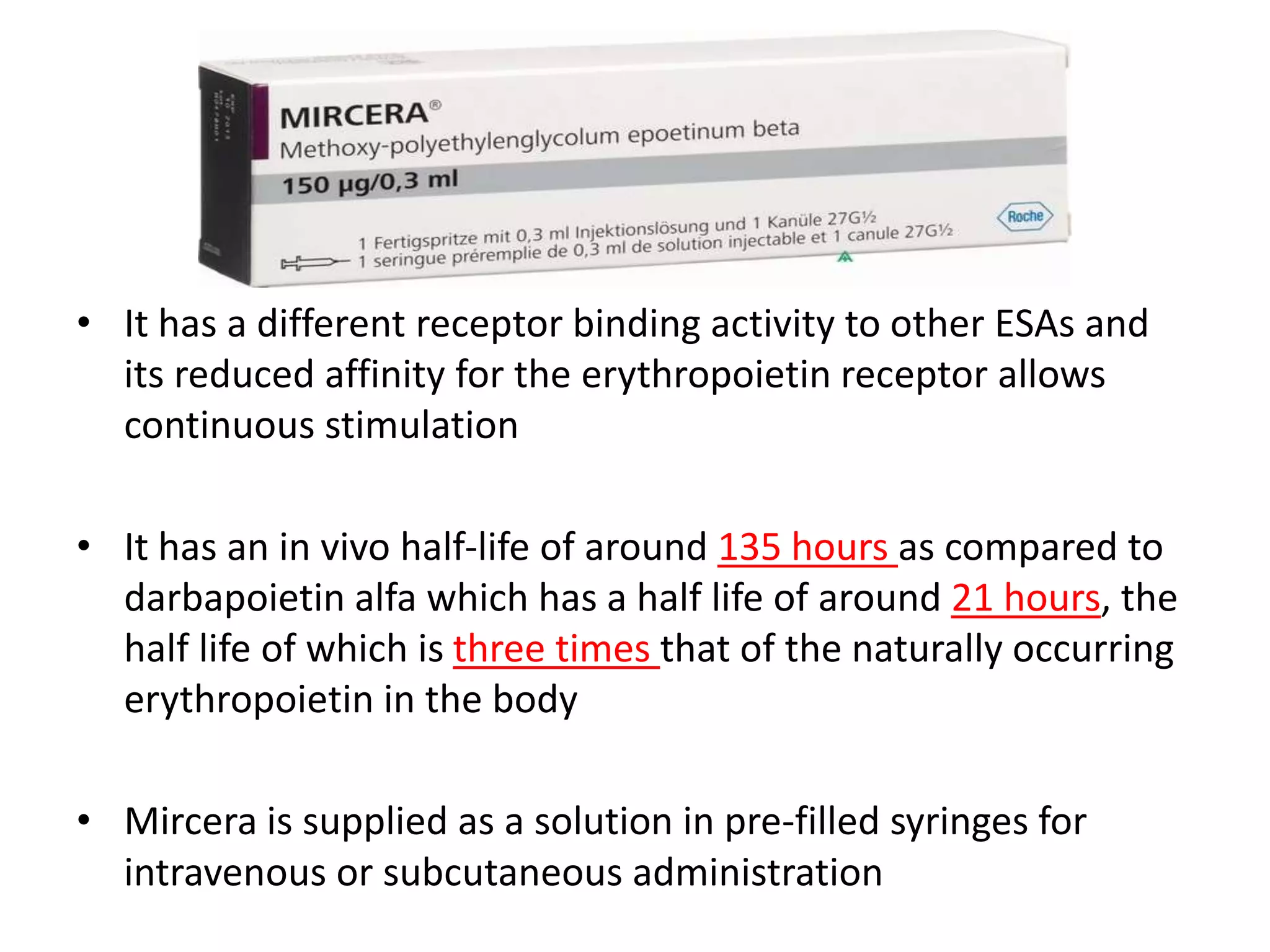 Anemia management in ckd | PPTX