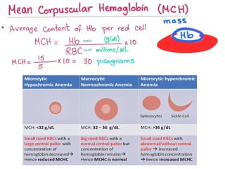 rbc indices, anemia classifiction , jaundice types | PPTX