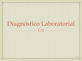 
Diagnóstico Laboratorial
82
 
