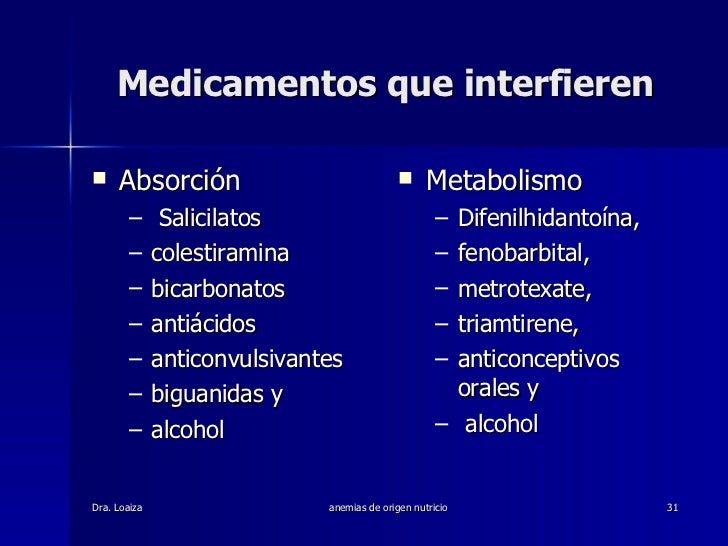 Anemias De Origen Nutricio Anemias De Origen Nutricio