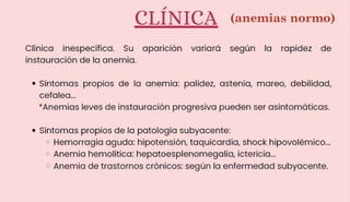 (anemias normo)
 