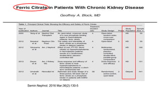 Semin Nephrol. 2016 Mar;36(2):130-5
 