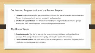 AN EMPIRE ACROS THREE CONTINENTS class 11