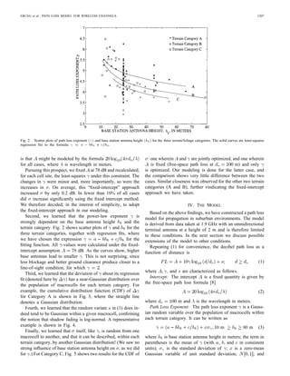 An empirically based path loss model for | PDF