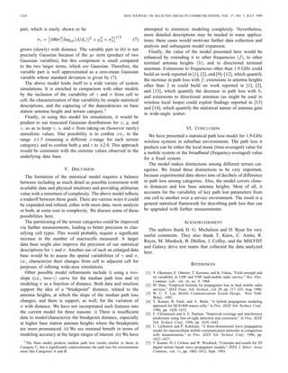 An empirically based path loss model for | PDF