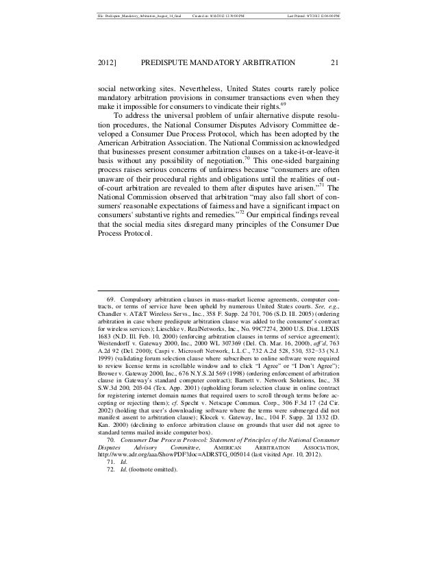 mandatory arbitration of students dispute clause Are mandatory mediation clauses enforceable binding arbitration because the process dispute resolution clauses that incorporate both mediation. mandatory arbitration of students dispute clause Are mandatory mediation clauses enforceable binding arbitration because the process dispute resolution clauses that incorporate both mediation.