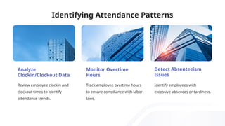Comprehensive Employee Attendance Verification and Management System | PPTX