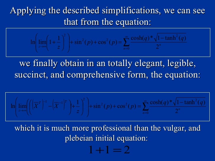 An engineer 1+1=2 Slide 8