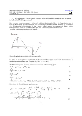 An epq model having weibull distribution deterioration with | PDF