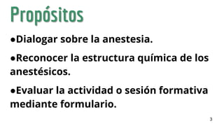 Quimica Anestesicos 
