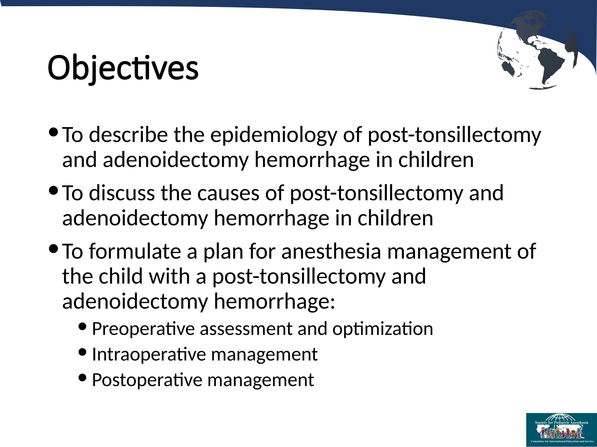 Anesthetic Considerations for Post TA Hemorrhage | PPTX