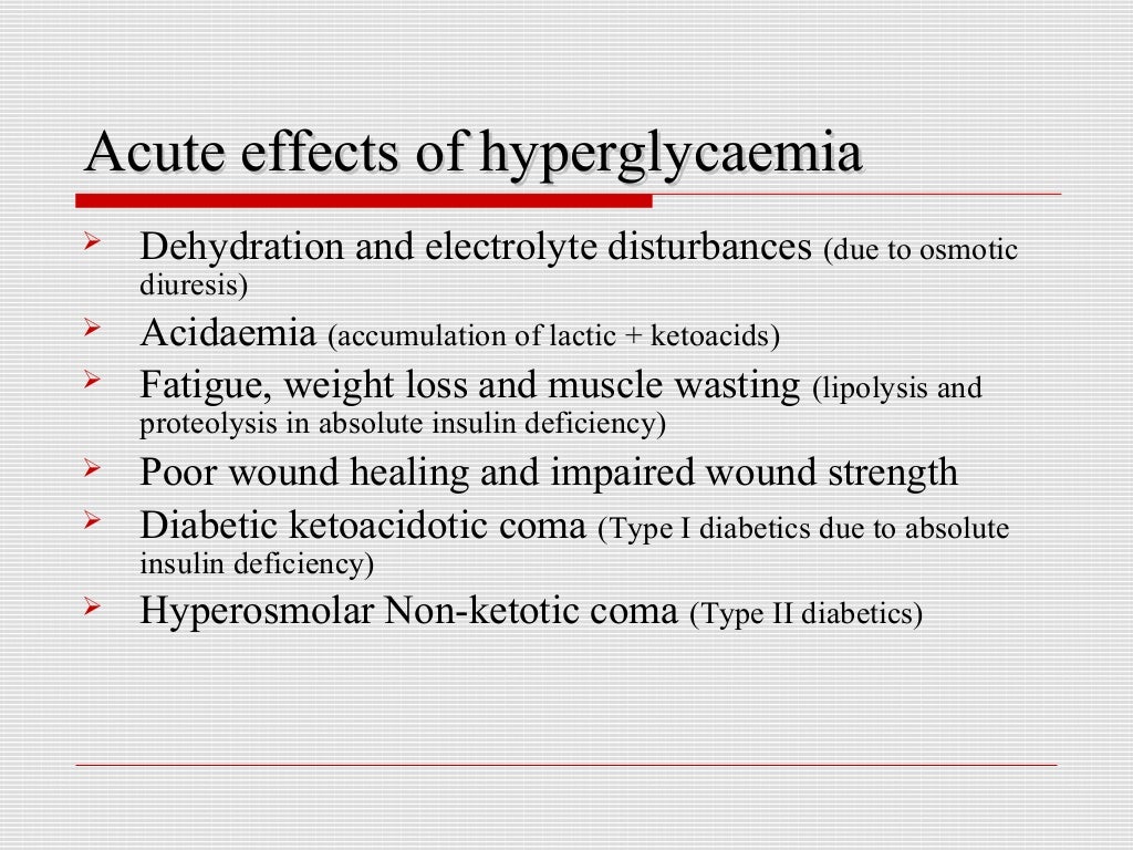 Anesthesia and diabetes