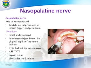 Np Injection Anesthesia and EXOdontia dental ppt..... | PPTX