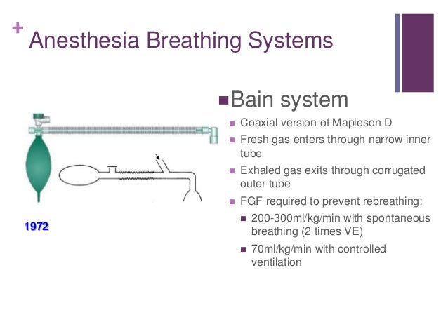 Anesthesia breathing systems