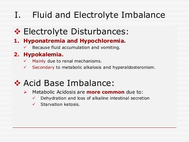 fluid b electrolyte obstruction Anesthesia intestinal for fluid b electrolyte obstruction Anesthesia intestinal for