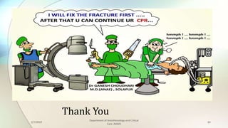 Anesthesia for orthopedic surgery | PPTX