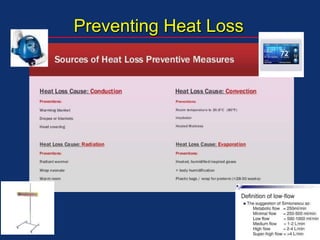 Preventing Heat Loss
 