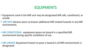 Mr Safe Object ANESTHESIA for MRI procedures | PPTX