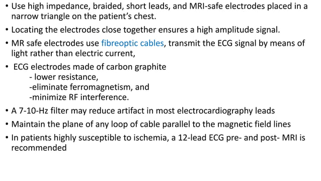 ANESTHESIA for MRI procedures | PPTX