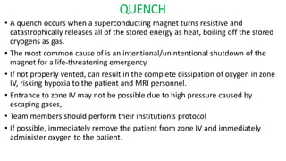 ANESTHESIA for MRI procedures | PPTX