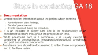 Types of anesthesia | PPTX