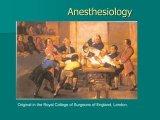Original in the Royal College of Surgeons of England, London.
Anesthesiology
 