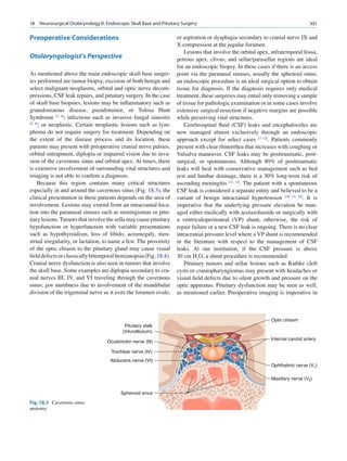 Anesthesiology and otolaryngology