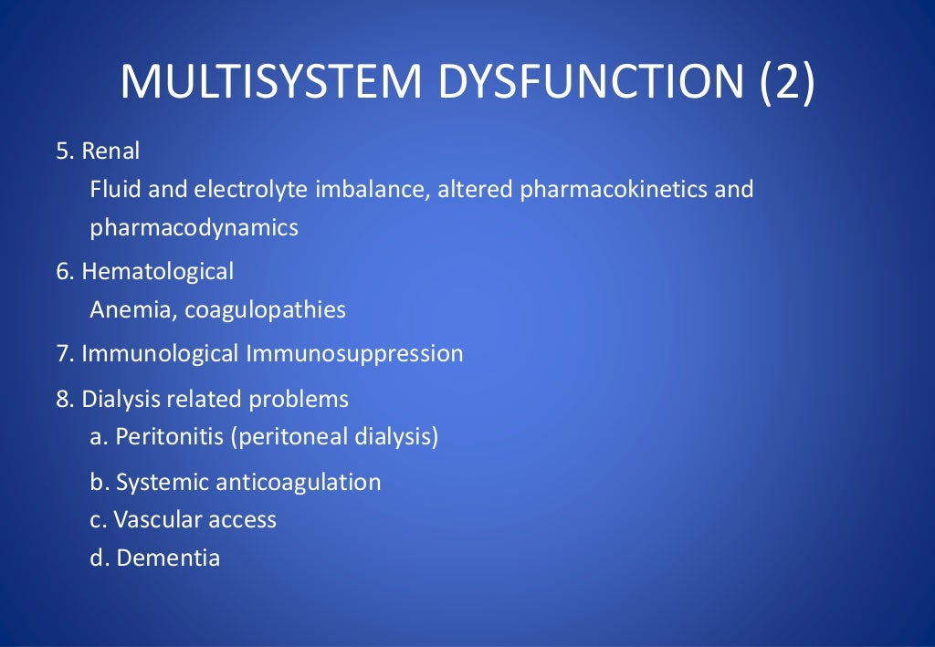 Anesthetic considerations for kidney transplant in an adult