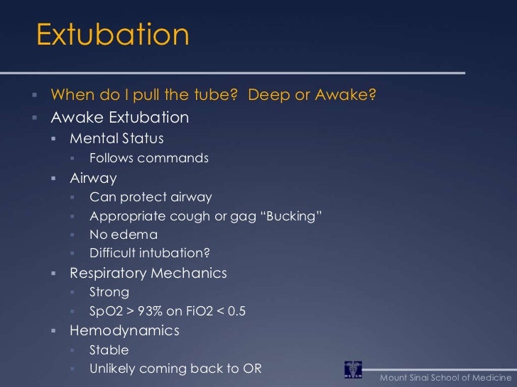 Anesthetic Emergence