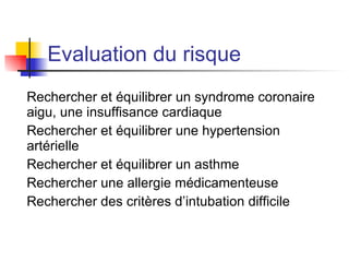 Qui ne se substitue pas à la  visite pré-anesthésique  qui doit avoir lieu dans les heures précédant l’intervention 