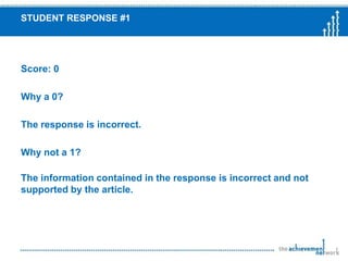 Analytic RubricTopic/Idea Development 