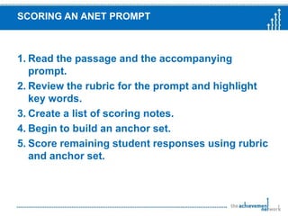 Read passage and accompanying promptRead the passage “Pattern for Freedom: Women’s Quilt as Art”Read the prompt:		Based on the article, describe what people		have learned from studying slave quilts.		Support your answer with important		information from the article.