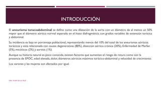 Comportamineto clínico del aneurisma toracoabdominal.pdf