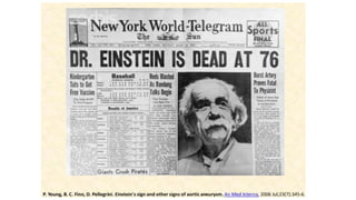 Aneurisma y.     Disección de aorta.pptx