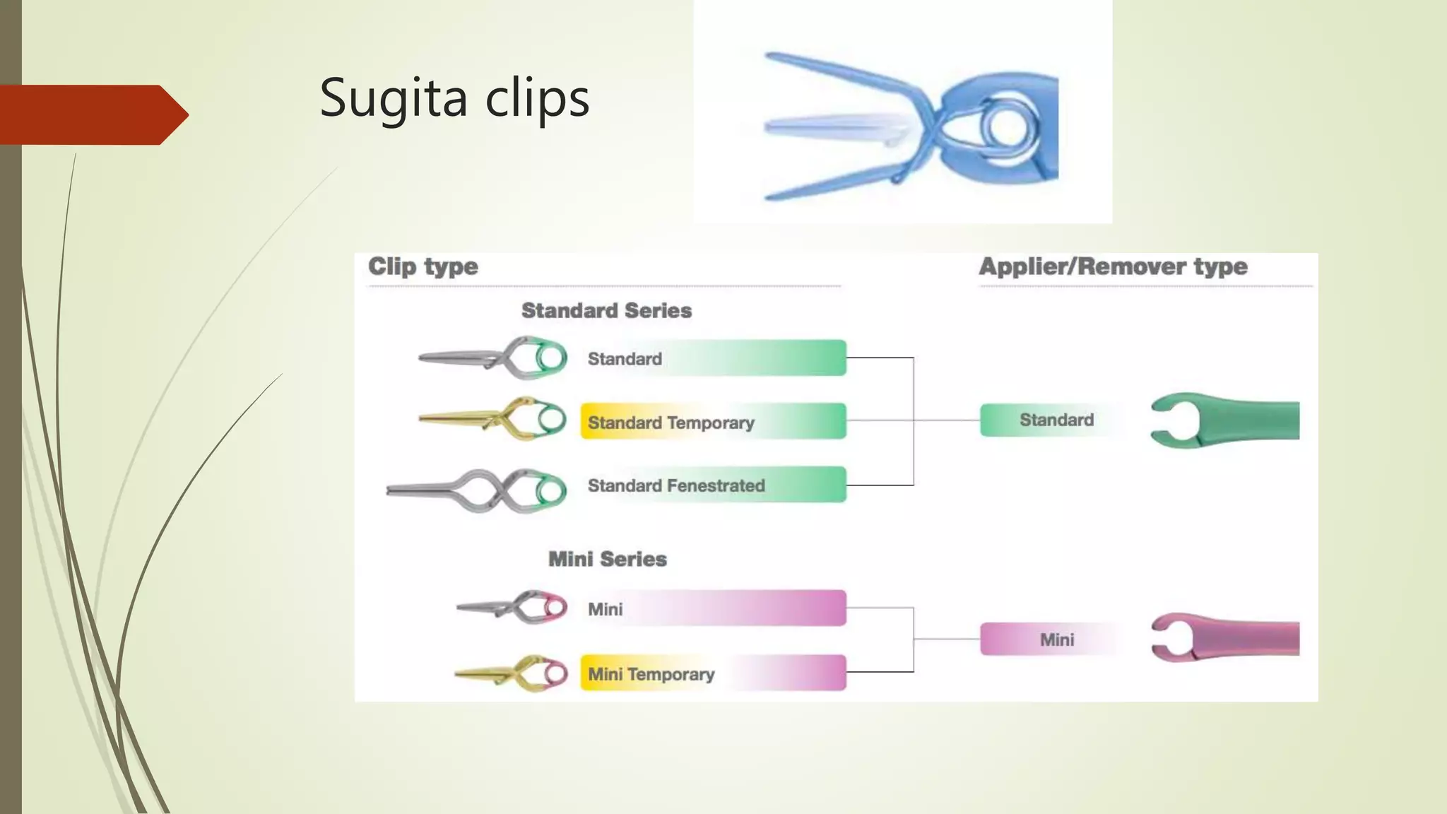 Aneurysm clips /clipology PPTX