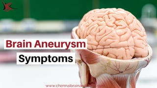 Aneurysm early signs and symptoms | PDF