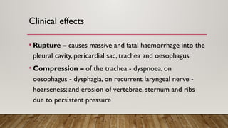Aneurysms.pptx. . | PPTX