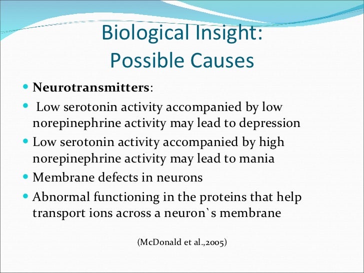 The Biological Factors Of Bipolar Disorder