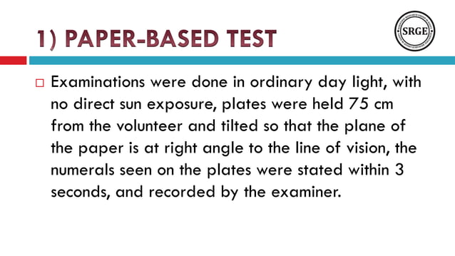An evaluation of computer based color vision deficiency test egypt as a ...