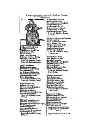 A new ballad intitled, i have fresh cheese & creame, 1610