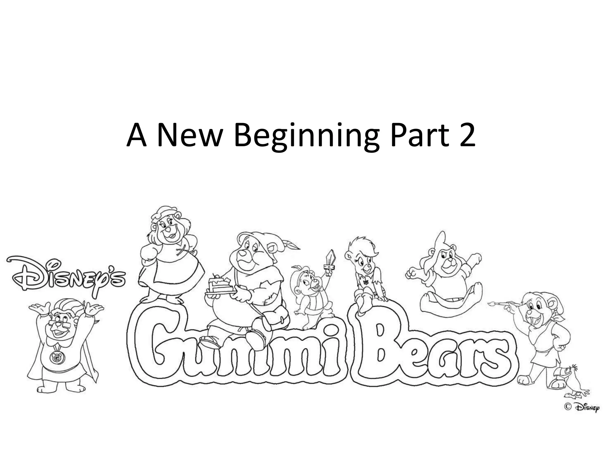 A New Beginning Part 2