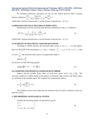 A new chaotic attractor generated from a 3 d autonomous system with one ...