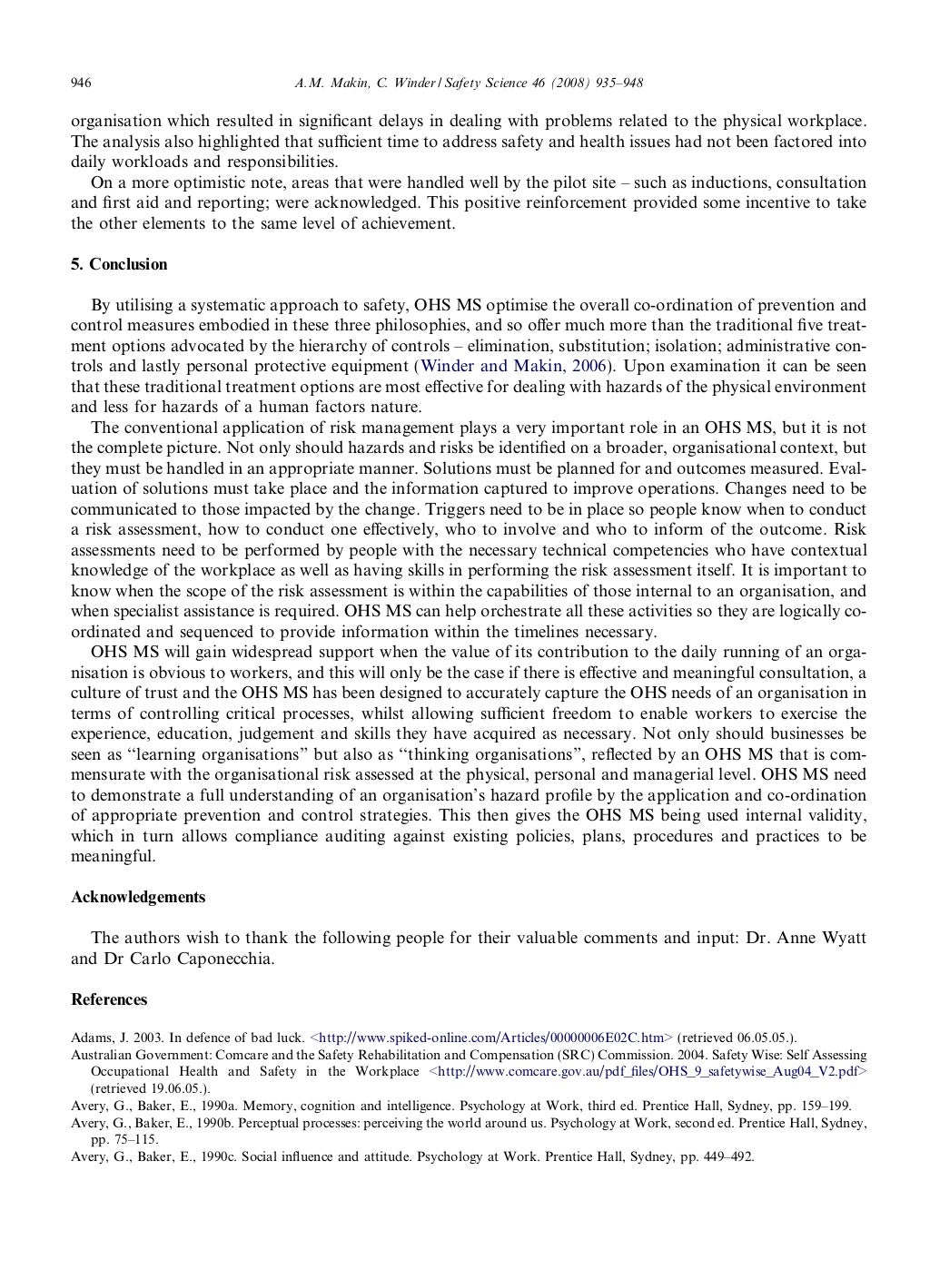 A new conceptual framework to improve the application of occupationa…