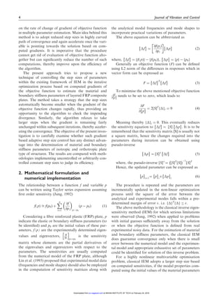A new gradient based step size controlled inverse eigen sensitivity ...