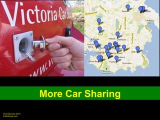 Guy Dauncey 2015
Earthfuture.comSolar electric bike, top speed 48 km/hr
 