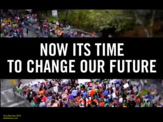 Guy Dauncey 2015
Earthfuture.com
2°C is the boundary between
‘dangerous’ and ‘very dangerous.’
James Hansen,
NASA Chief Climate Scientist
2°C is the boundary between
‘dangerous’ and ‘very dangerous.’
James Hansen,
NASA Chief Climate Scientist
 