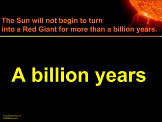 Guy Dauncey 2015
Earthfuture.com
Our vision
is a sustainable
future in which
all of BC’s
energy
is green and
renewable.
 